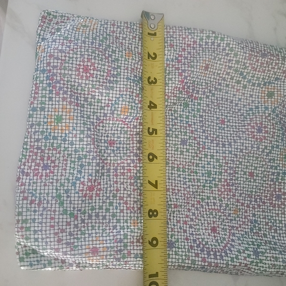 Vintage Whiting & Davis  Colorful Starburst Enamel Mesh Satchel Bag - Picture 12 of 12